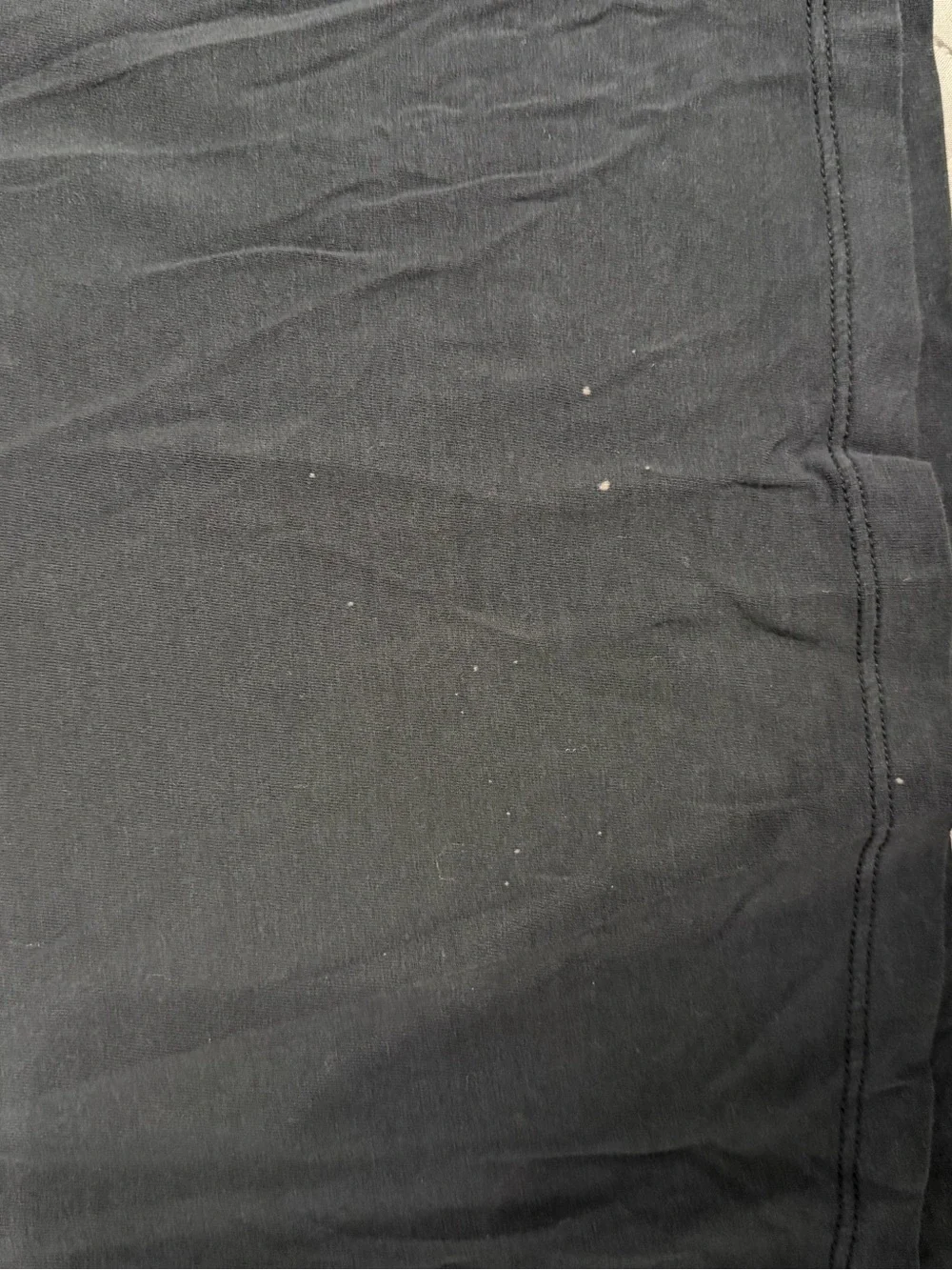 Lululemon Black Cropped Crewneck Tee - Size 8